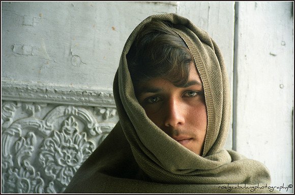 An Afghan Refugee (Gazes Into the Unknown)
